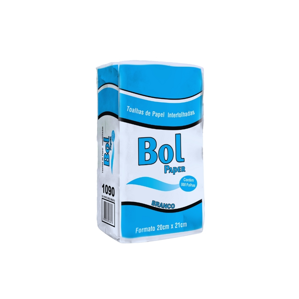 Toalha De Papel Bolpaper Branco: Qualidade Premium Para Higiene E ...